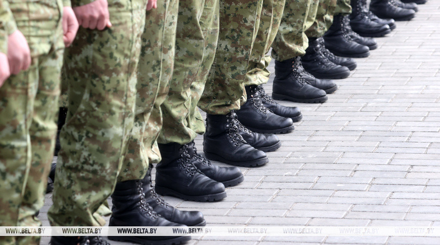 В Беларуси начинается очередная плановая отправка граждан на срочную военную службу