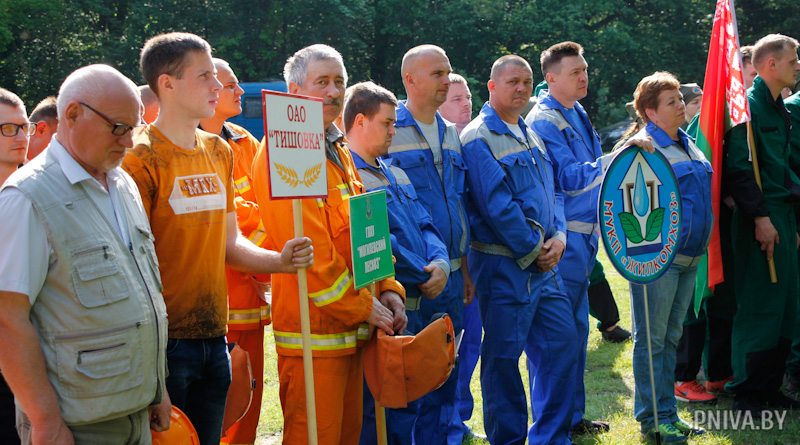 Районные соревнования санитарных и добровольных пожарных дружин