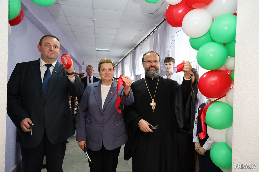 На базе Кадинской средней школы открылся районный ресурсный центр по духовно-нравственному и патриотическому воспитанию