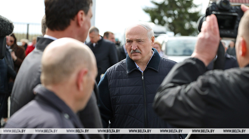 Началась большая командировка Александра Лукашенко в Гомельскую область