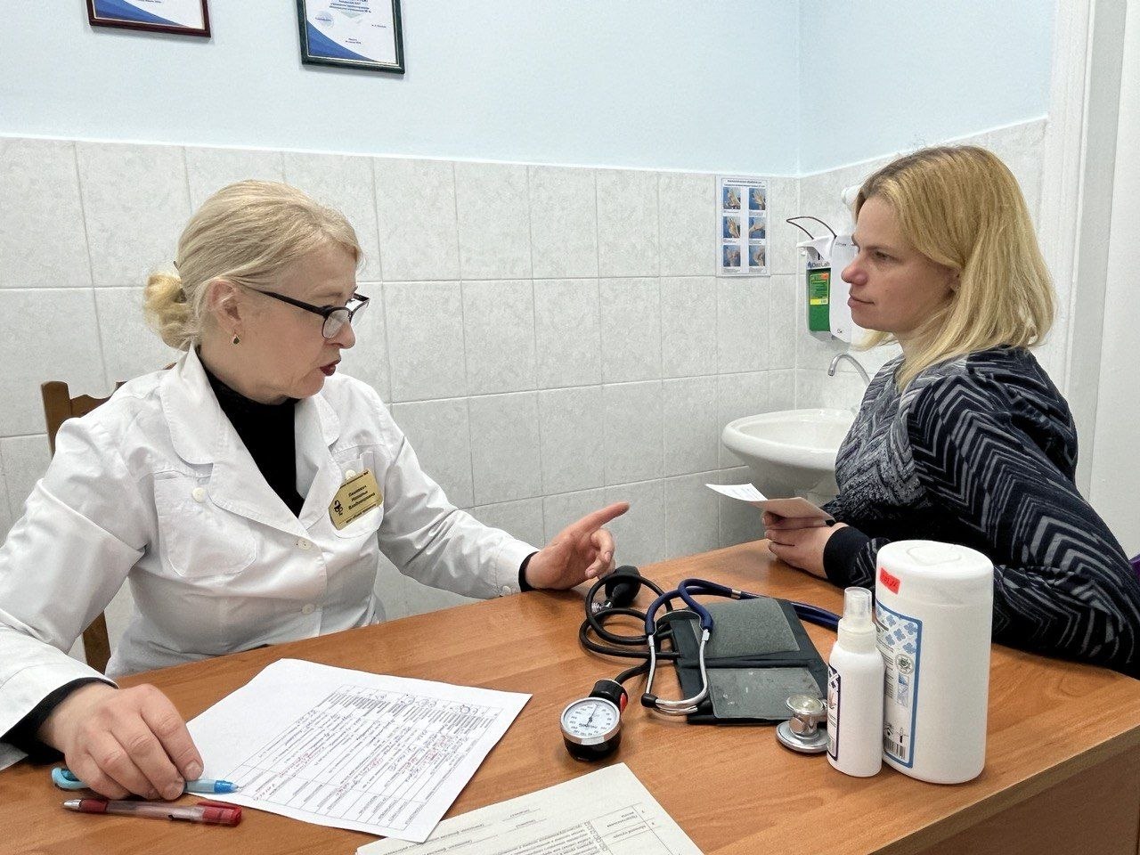 Акция «Здоровье женщины – здоровье нации» прошла в Вейно