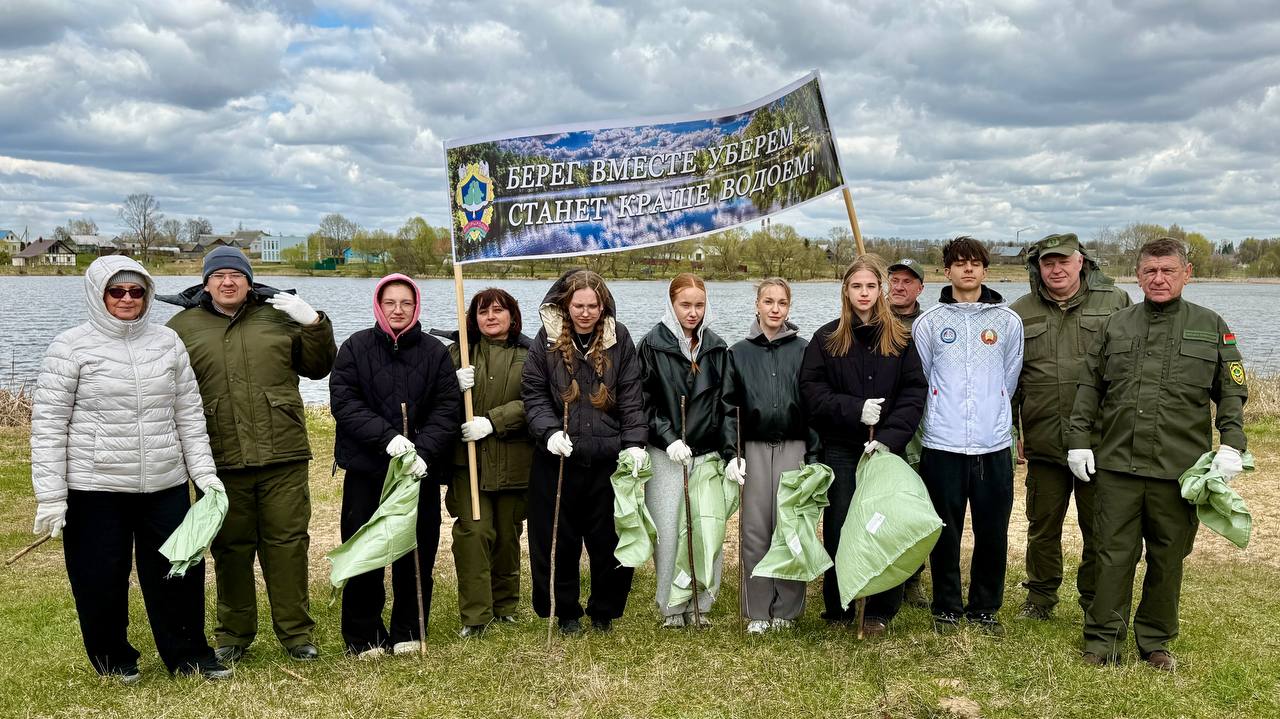 Агрогородок Восход присоединился к республиканской акции «Беларусь синеокая»