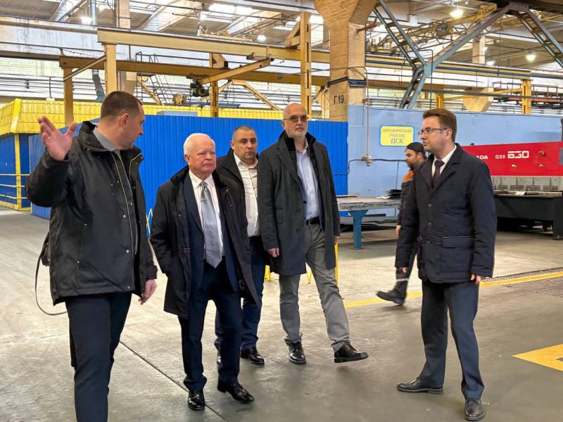 Чрезвычайный и Полномочный Посол Словацкой Республики в Республике Беларусь посетил ОАО «Могилевлифтмаш»