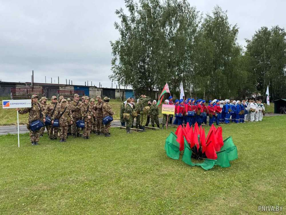 В Межисетках прошли районные соревнования добровольных пожарных и санитарных дружин