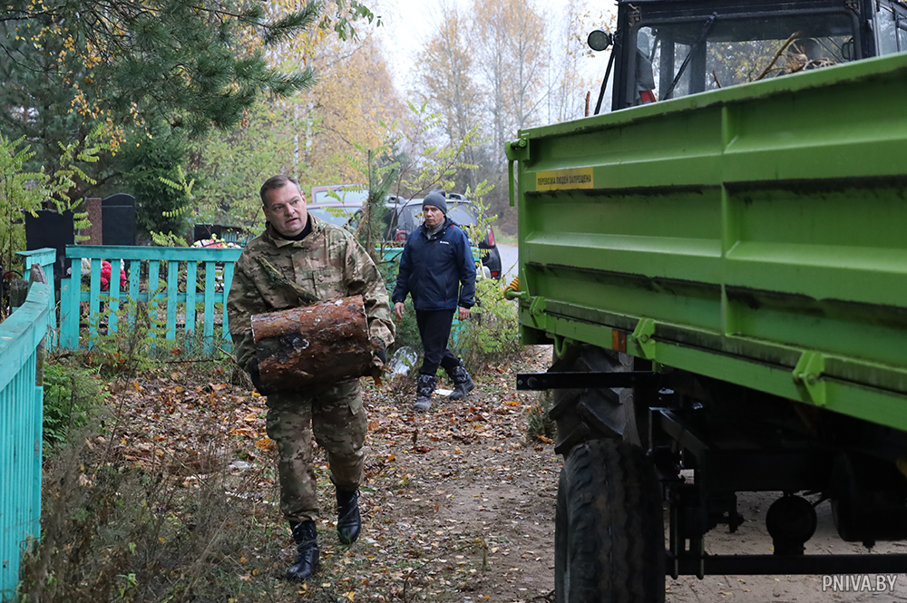 Республиканский субботник в Могилевском районе