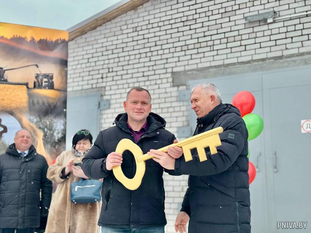 В Могилевском районе открыли современный молочно-товарный комплекс