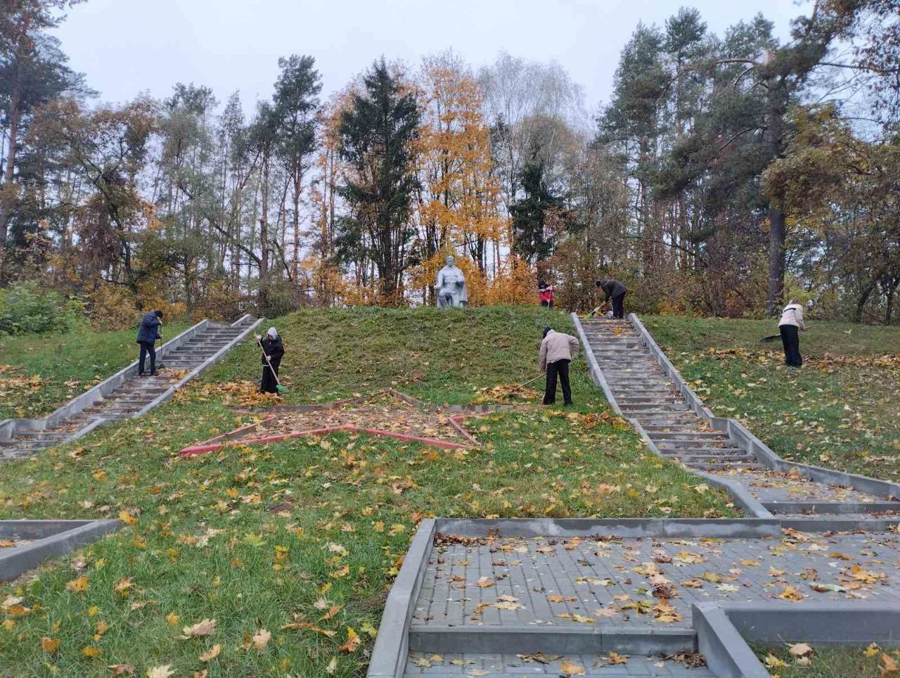 Субботник по наведению порядка и благоустройству в Могилевском районе