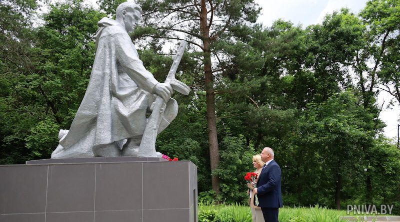 Митинг ко Дню освобождения Могилевского района в Полыковичах
